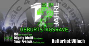 12 Jahre M4UC - Geburtstags-Rave @ Kulturhofkeller